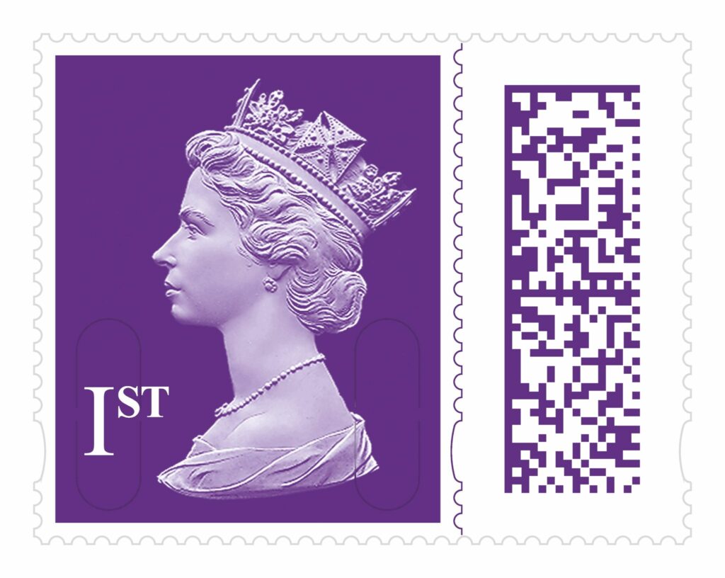 Royal Mail bietet Briefmarken mit QR-Code an