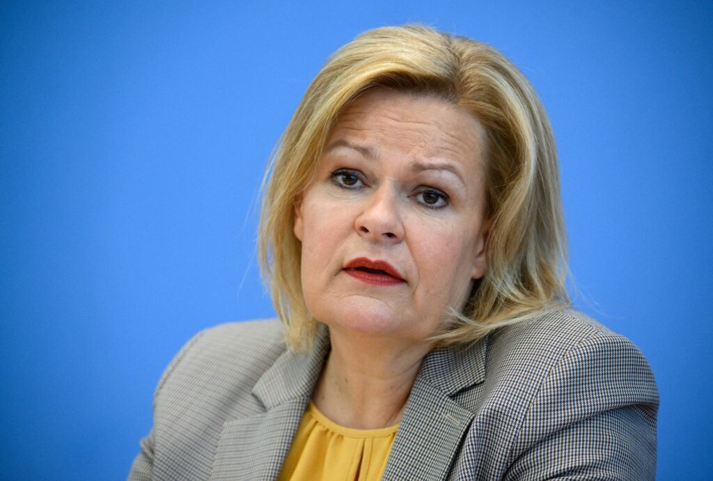 Kindesmissbrauch: Faeser für Sicherung von IP-Adressen Kindesmissbrauch: Faeser für Sicherung von IP-Adressen