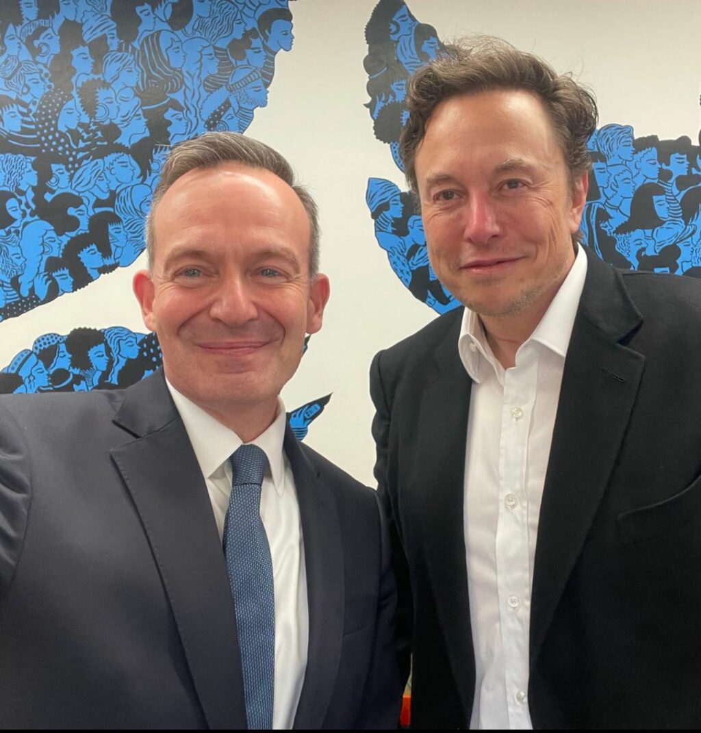 Wissing nach Gespräch mit Musk über Twitter-Regeln zufrieden Wissing nach Gespräch mit Musk über Twitter-Regeln zufrieden